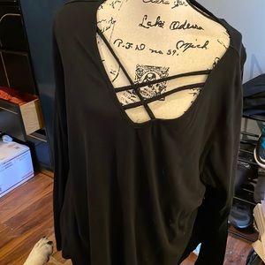 Black long sleeve shirt
